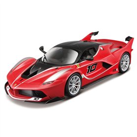 BBURAGO MAISTO FRANCE- Bburago Maisto France-M39132-Maquette-Ferrari FXXK en kit à Monter, M39132, Rouge BBURAGO MAISTO FRANCE- Bburago Maisto France-M39132-Maquette-Ferrari FXXK en kit à Monter