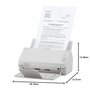 Fujitsu SP-1130N Scanner d'images duplex Blanc