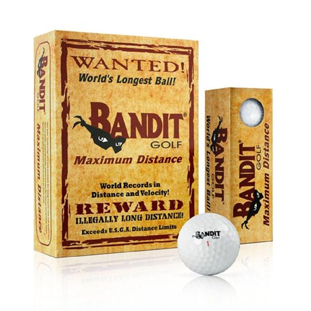 Bandit Maximum Distance Golf Balls by Band-It