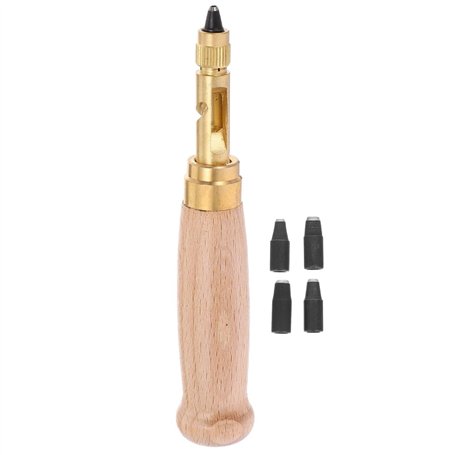 Healifty Kit de poinçonnage manuel avec 6 embouts pour cuir