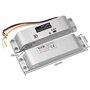 LIBO Verrou de porte électrique DC 12 V Mode NC pour système de sécurité de contrôle d'accès avec délai