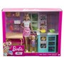 Barbie® Pâtisserie Entre Sœurs Coffret avec poupée Barbie® et poupée Chelsea, éléments de cuisine, table et chaises, et plus de