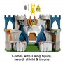 Fisher-Price Imaginext Coffret Château Fort Aventure du Lion avec Une Figurine de Roi, Jouet pour Enfant de 3 à 8 Ans, HCG45 Mul