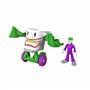 Fisher-Price imaginext DC Super Amis manettes de Vitesse Le Joker et laff Mobile