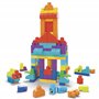 MEGA Bloks Coffret de Construction Maxi Sac de Construction avec 150 gros blocs de construction colorés et 1 sac de rangement, p