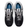 New Balance Homme NB 574 Sneakers, Noir (Black EVB), 43 EU