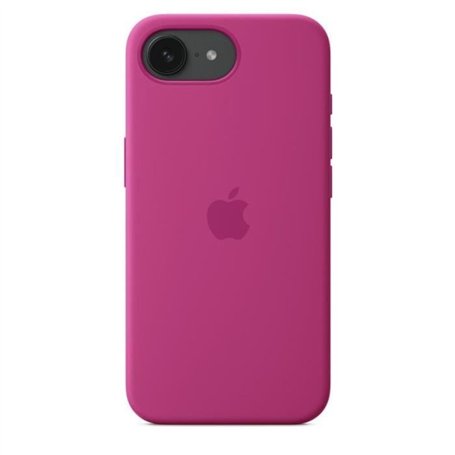 APPLE - iPhone 16E - Coque en silicone - Fuchsia