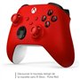 Manette de jeu - Xbox - Sans fil - Rouge