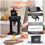 VEVOR Attendrisseur de Viande Commercial, attendrisseur de Viande Robuste en Acier Inoxydable, Outil de Cuisine Manuel Rapide et