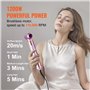 VEVOR Brosse Sèche-cheveux 6 en 1 Styler Multifonction Professionnel Ionique avec 2 Bigoudis à Enroulement Automatique, 3 Brosse