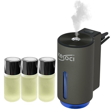 Désodorisant Voiture - Lot 3 x 10 ML - Parfum Voiture Interieur - Sens Bon Voiture - Deodorant Voiture Interieur - Diffuseur Voi