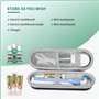 Étui de voyage pour brosse à dents électrique Braun Oral B/Oral-B Pro/ Sonicare Electric Toothbrush avec rangement d'accessoires