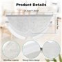 Chiffons Chuancheng pour aspirateur Xiaomi Roborock S6 S5 MAX S60 S65 S5 S50 S55 E25 E35 - Blanc - Tissu - 3 pièces - Sol dur