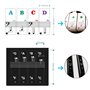 Touches Note Autocollant pour Touches Noires et Blanches