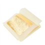 SIM GOLD LEAF lot de feuille d'or 24 carats sur base