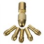 Gasea 14pcs Mini Collet Mandrin Pour Mini Perceuse Électrique Collet Drill Chuck en Laiton Set Mandrin de Serrage Pour 0.5-3mm A
