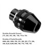 Gasea 2pcs Universel Remplacement du Mandrin sans Clé Mini Mandrin à Changement Rapide Pour Outils Rotatifs Dremel 4486 3000 400
