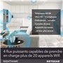 NETGEAR Routeur WiFi 6 AX4 Nighthawk 4 flux (RAX40) - WiFi AX3000 (Vitesses jusqu'à 3 Gbit/s) | Couverture jusqu'à 100m²