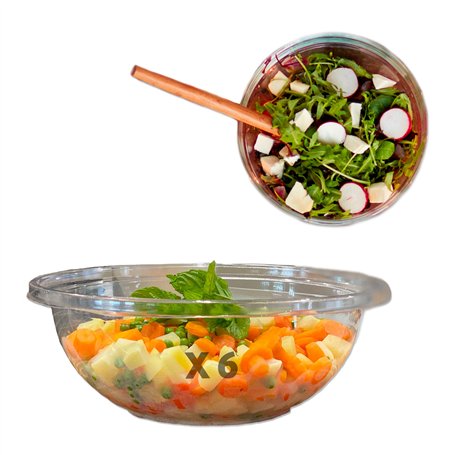 Table'Colors Lot de 6 Saladiers Réutilisables 2