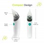 BBLÜV Rinö - Aspirateur Nasal Électrique pour Bébé dès la Naissance avec Embouts en Silicone Souple