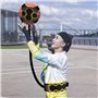 Entraîneur de football, aide à l'entraînement de ballons de football avec ceinture de réglage flexible, équipement d'entraînemen