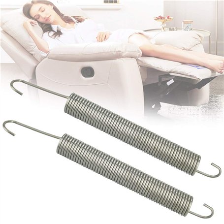 TANCUDER 2 PCS Ressorts pour Fauteuils 175mm Ressorts de Remplacement pour Trampoline avec Crochet Ressorts de Tension pour Cana