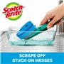 Scotch-Brite Kit de contrôle avancé Anti-Rayures, Comprend 1 Baguette et 6 tampons de Recharge, contrôle du Savon avec Un Bouton