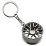 Porte-clés avec jante de voiture – Accessoire robuste pour les fans de voiture et les amateurs de sport automobile et cadeau