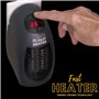 Mini chauffage d'appoint Starlyf Fast Heater, Compact, technologie thermo-céramique avec thermostat, 450W
