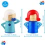 Micro-ondes Cleaner Angry Mama Nettoyeur Vapeur de Four Désodorisée e