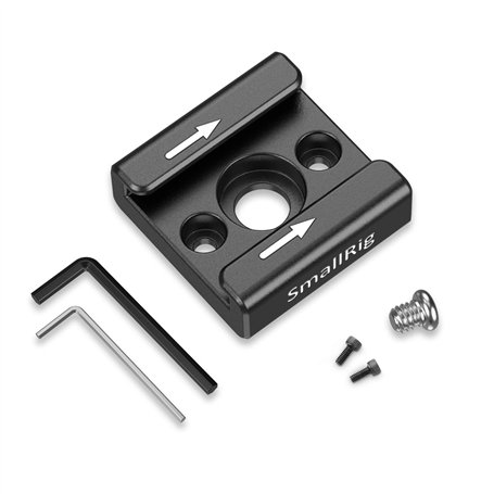 SMALLRIG Cold Shoe Adaptateur Froid Chaussures avec Trou de 1/4"-20 pour DSLR Camera LED EVF Flashs - 1241