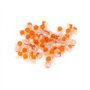 50Pcs Connecteurs épissure UY câble bouton transparent orange hermétique