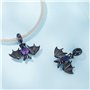 Pendentif chauve-souris pour bracelets Pandora, Charm en argent 925 pour Halloween cadeau