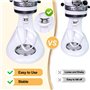 Lot de 4 ressorts et rondelles en acier inoxydable compatibles avec le mixeur Kitchen Aid