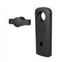 Fututech Étui de Protection en Silicone avec Couvercle d'Objectif pour Ricoh Theta SC2 360° Housse de Protection pour Caméra d'a