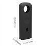 Fututech Étui de Protection en Silicone avec Couvercle d'Objectif pour Ricoh Theta SC2 360° Housse de Protection pour Caméra d'a