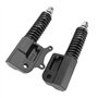 Fututech 10 Pouces 1 Paire Amortisseur Avant Hydraulique pour Kugoo M4 Suspension Fourche Avant pour Scooter Electrique Accessoi