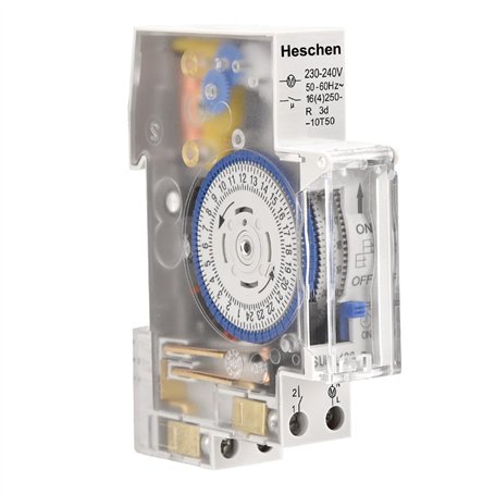 Heschen Minuterie Quotidienne analogique Interrupteur