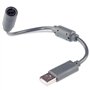 Câble USB baolongking pour manette Xbox 360 Gris