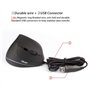 Zelotes Souris Ergonomique Verticale,3200–2400–1600–1000DPI,6 Boutons USB Souris Filaire,Mouse Souris Verticale Ordinateur pour