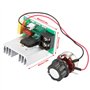 Gradateur Thermostat Régulateur de vitesse 8000W AC 220V Contrôleur SCR Régulateur de tension électrique Variateur de températur