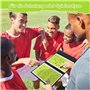 KEWUZY Tableau Tactique Football, Entraîneur de Football Tableau Magnétique, Entraîneur Board, avec Marqueur et Aimants, pour En