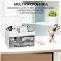 MEMOFYND Organiseur de Bureau avec 3 Autocollants DIY, Tiroir de Rangement, Organiseur Fixe, Accessoires et Organisateur de Tiro