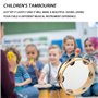tambourin en bois pour en