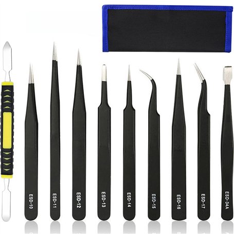 YUEMING 10 Pièces Brucelles