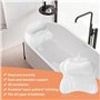 Coussin Baignoire, Coussin de Baignoire,Coussin Baignoire Adulte avec technologie 4D air mesh et avec 6 ventouses antidérapantes