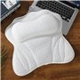 Coussin Baignoire, Coussin de Baignoire,Coussin Baignoire Adulte avec technologie 4D air mesh et avec 6 ventouses antidérapantes