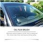 Dissolvant De Film d'Huile De Verre Pour Voiture,Film Oléophobe Pour Vitres D'automobiles,Nettoyant Vitre Voiture,Brosse de Nett