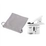 Fydun Microscope De TéLéPhone, 9595W 60X Poche Loupe Mobile LED LumièRe Ultraviolette Mini Clip De TéLéPhone Portable Microscope