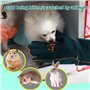 YanBous Gants Anti-Morsure pour Animaux, 40 cm Gants de Travail Anti-Morsure - Gants Robustes pour Animaux, Idéal pour la Soudur